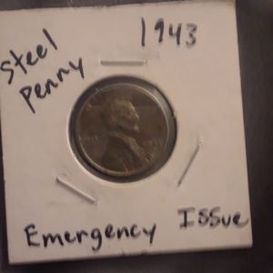 Steel penny emergency issue (rare)
